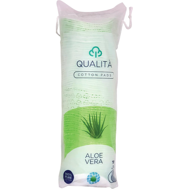QUALITA COTTON PADS ALOVERA 70 PCS