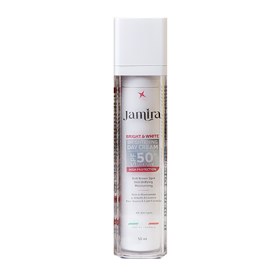 Jamira bright& White Day Cream with SPF 50 ml - ladyy