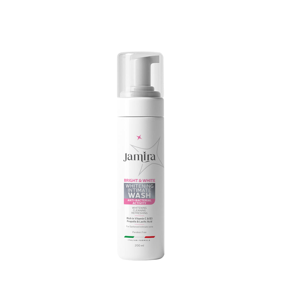 Jamira bright&White sensitive area intimate wash 200 ml - ladyy