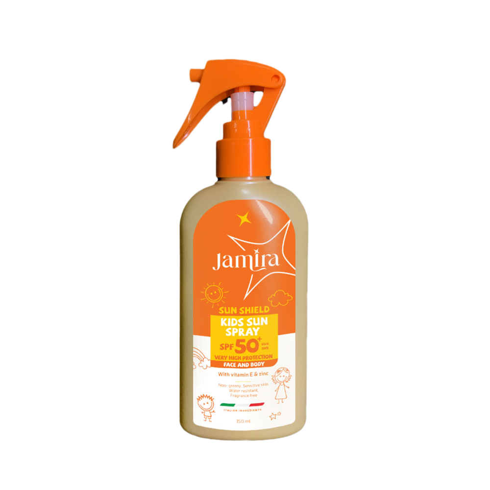 Jamira Kids sun screen spray 200 ml spf 50 - ladyy