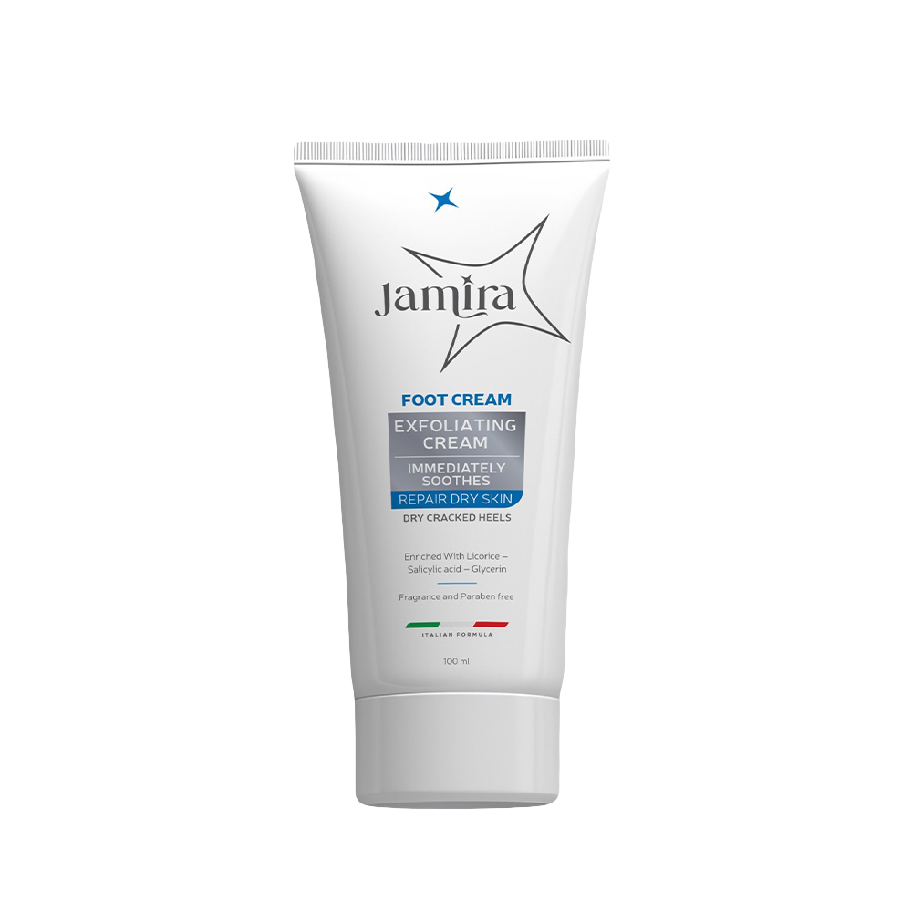 Jamira exfoliating Foot Cream 100ml - ladyy