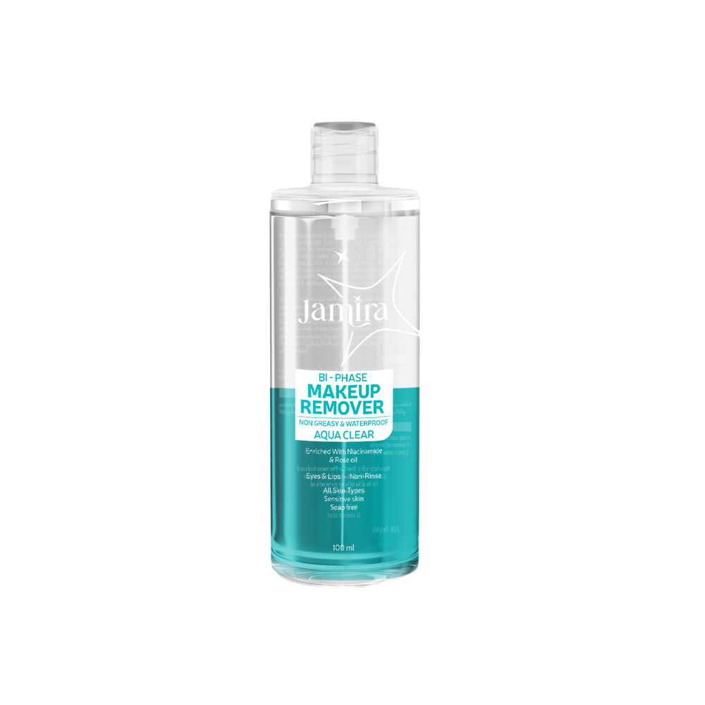 Jamira aqua clear Make up removal Bi phase 100 ml - ladyy