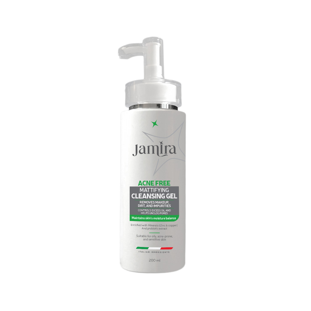 Jamira acne free Cleansing Gel 200 ml - ladyy