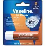 Vaseline lip therapy cocoa butter, 4.8 gm
