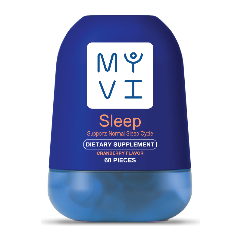 MYVI SLEEP DIETARY SUPPLEMENT CRANBERRY FLAVOR 60 PIECES