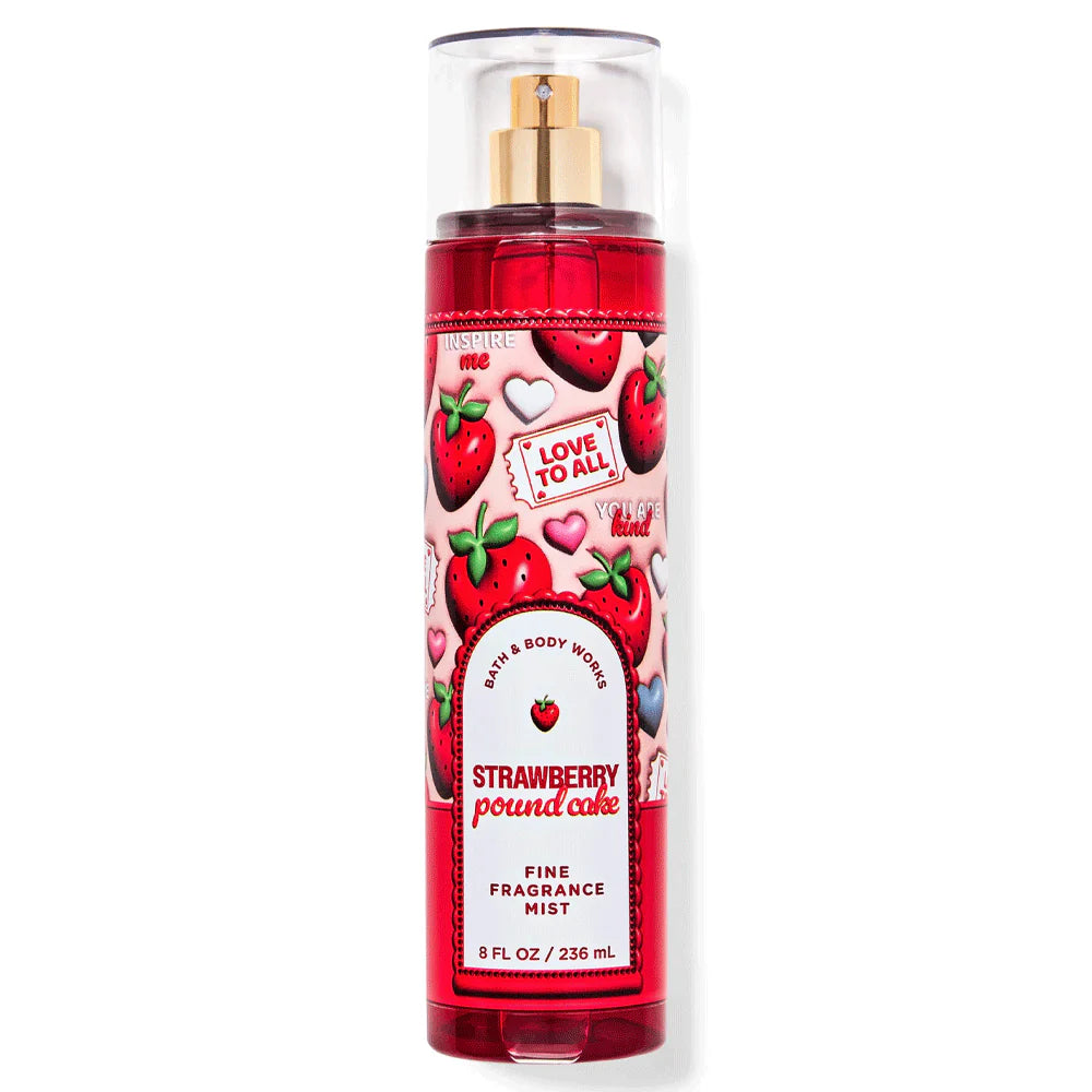 BATH&BODY WORKS STRAWBERRY POUND CAKE MIST 236ML