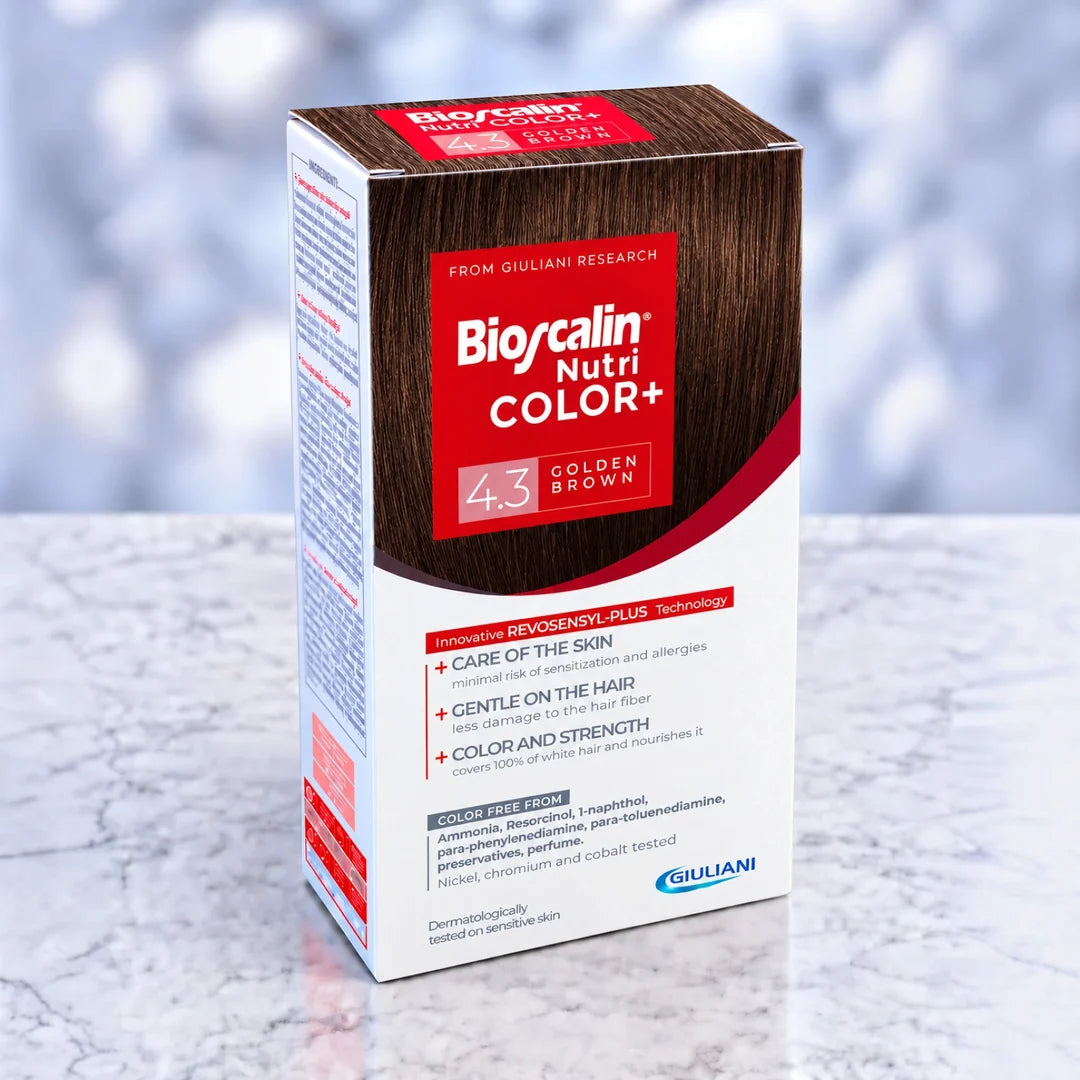 BIOSCALIN NUTRI COLOR+ 4.3 GOLDEN BROWN