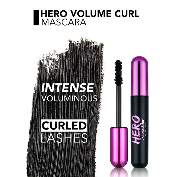 FLORMAR HERO VOLUME&CURL MASCARA - ladyy