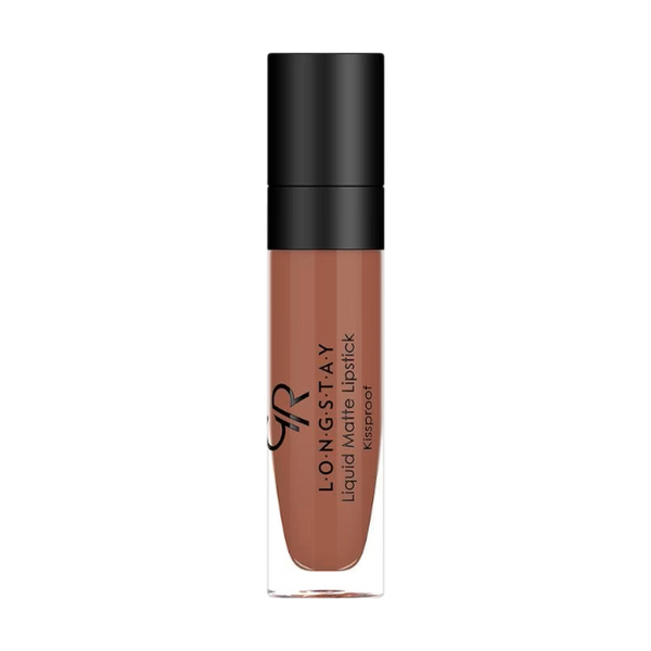 GOLDEN ROSE LONGSTAY LIQUID MATTE LIPSTCIK KISSPROOF  27 5.5ML - ladyy