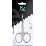 FE MANICURE SCISSORS STAINLESS CURVED STEEL TIP 19
