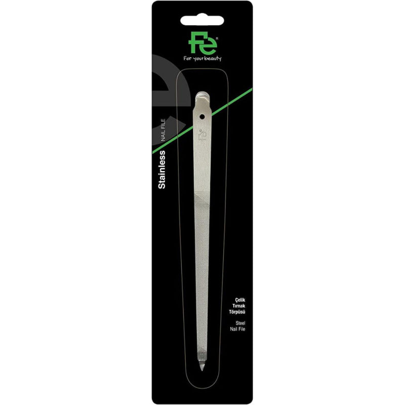 FE NAIL FILE STAINLESS STEEL 031