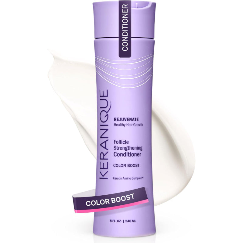 Keranique Color Boost Scalp Revitalizing Keratin Conditioner for Color Treated Hair