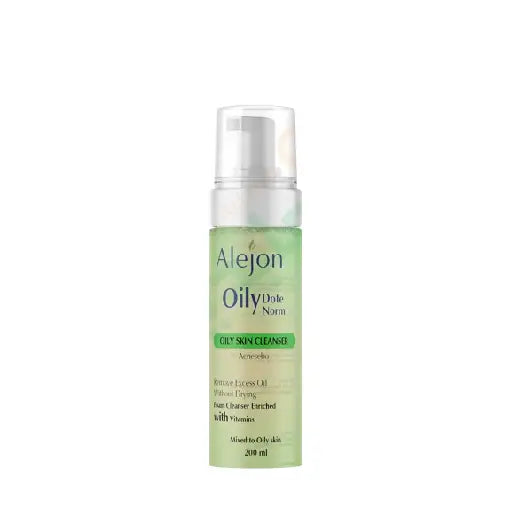 ALEJON OILY SKIN CLEANSER CLEANSES REOMVER MAKEUP 200ML - ladyy