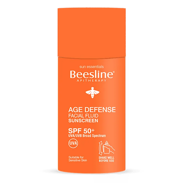 Beesline® AGE DEFENSE FACIAL FLUID SUNSCREEN SPF 50+