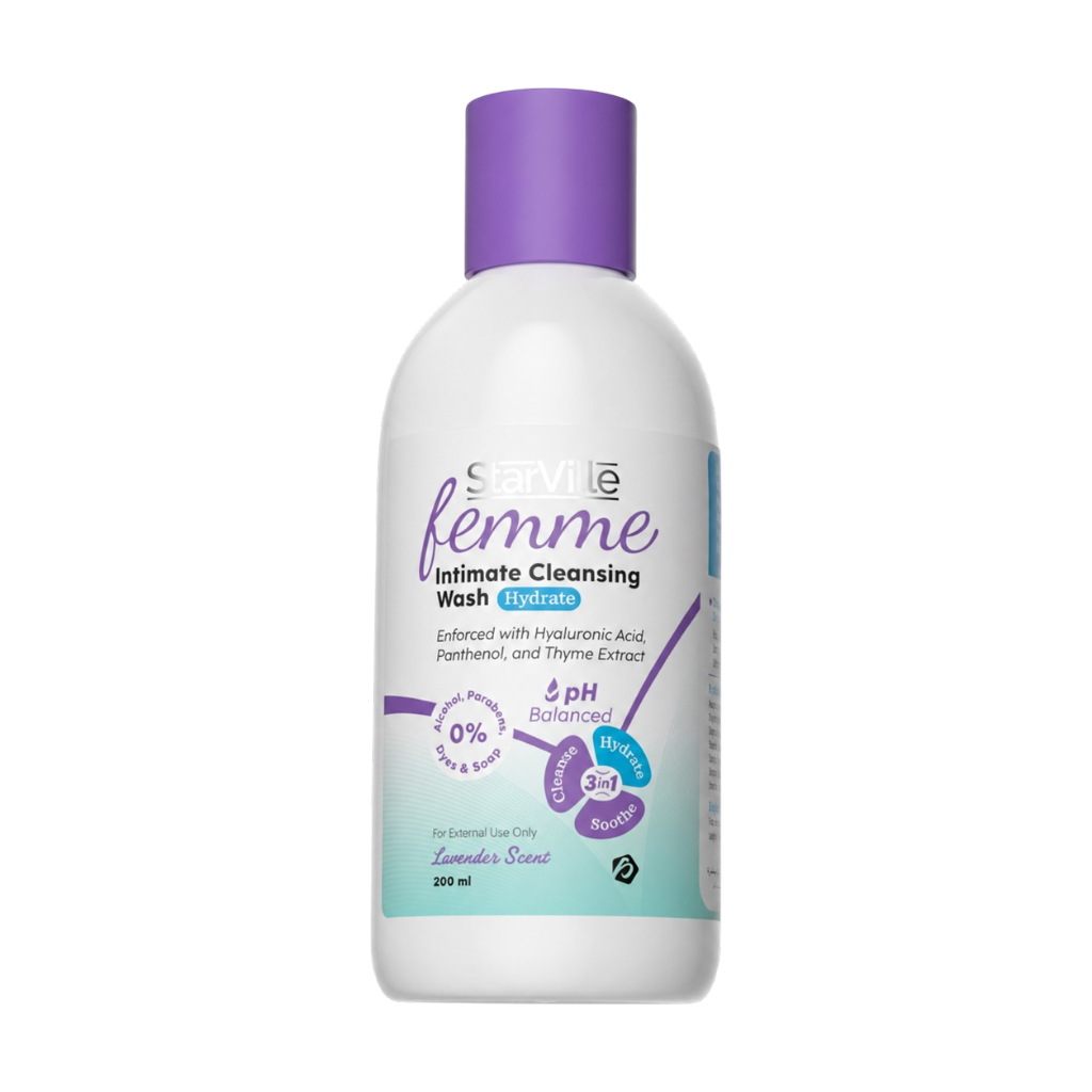 StarVille Femme Intimate Cleansing Wash Hydrate 200 ml