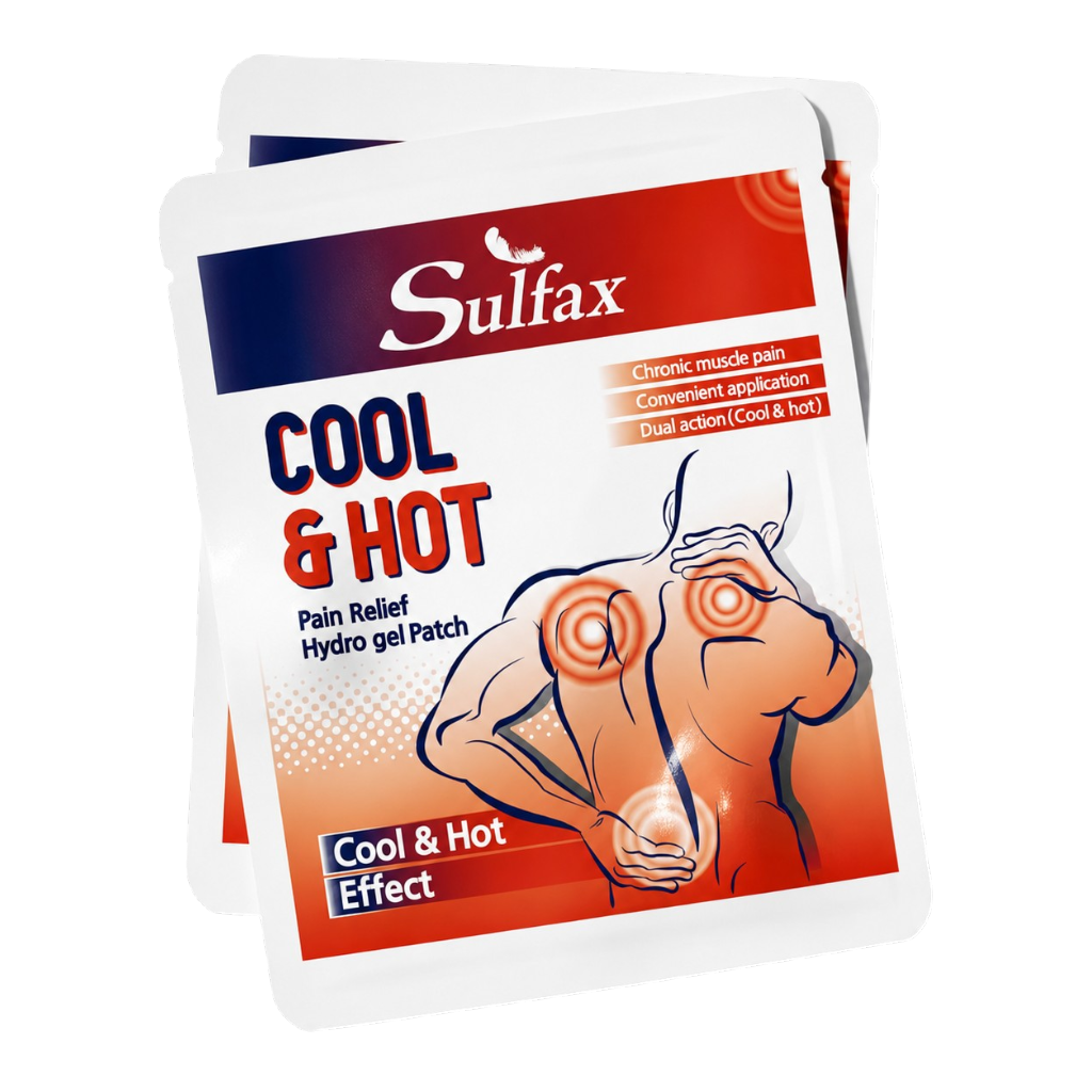 Sulfax Cool & Hot Pain Relief Hydrogel Patch
