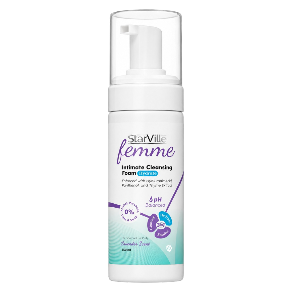 StarVille Femme Intimate Cleansing Foam Hydrate 150 ml