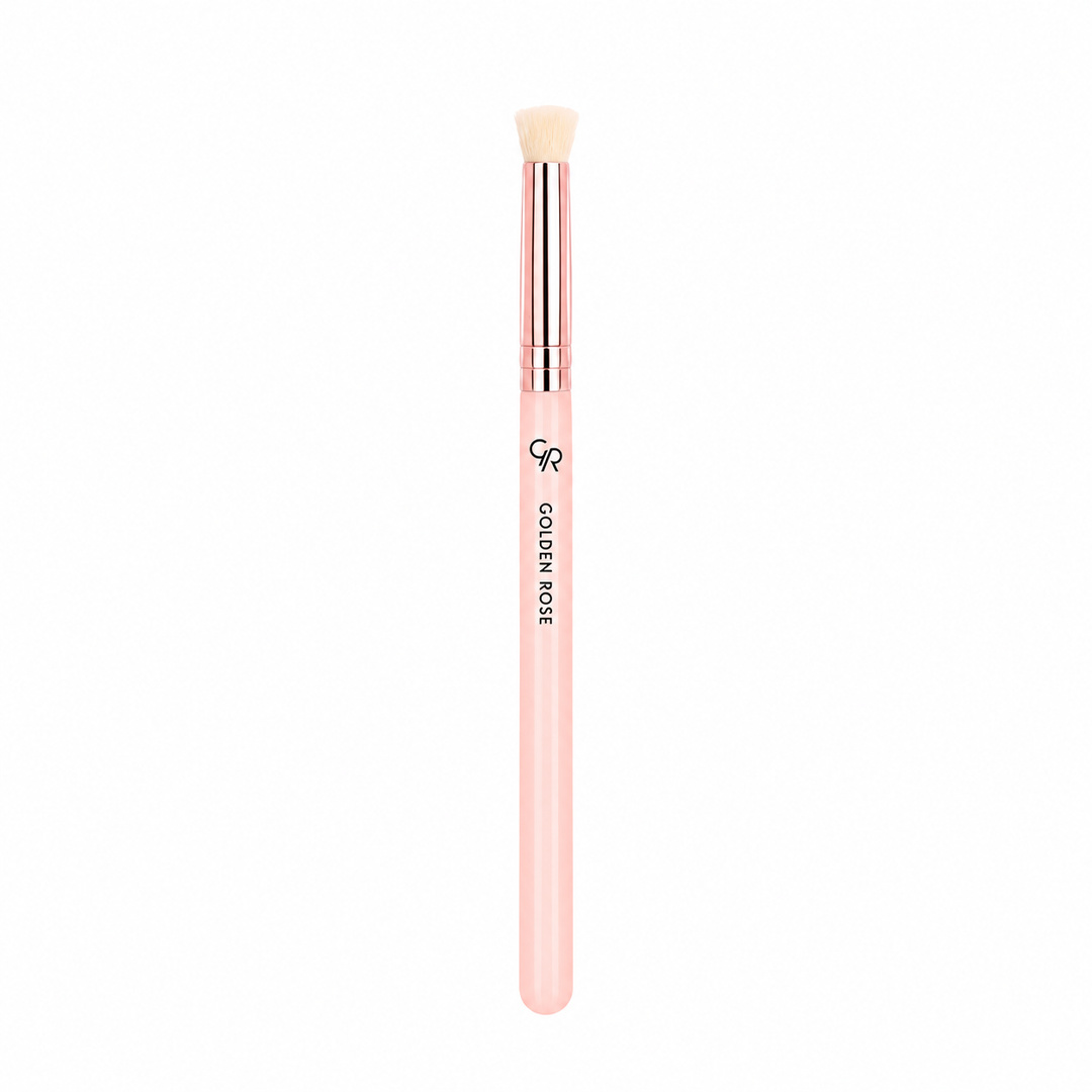 GOLDEN ROSE ANGLED EYESHADOW BRUSH NUDE