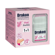 DRAKON WHITENING ROLL ON PINK BUBBLE 1+1