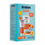 DRAKON SUNSCREEN GEL CREAM SPF50+ 60ML+150ML