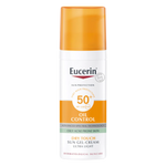 تحميل الصورة إلى عارض المعرض، EUCERIN SUN GEL OIL CONTROL CREAM SPF50+ 50ML
