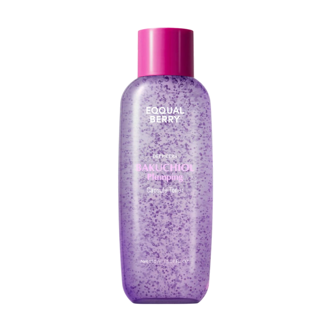 EQQUALBERRY BAKUCHIOL PLUMPING CAPSULE TONER 150ML