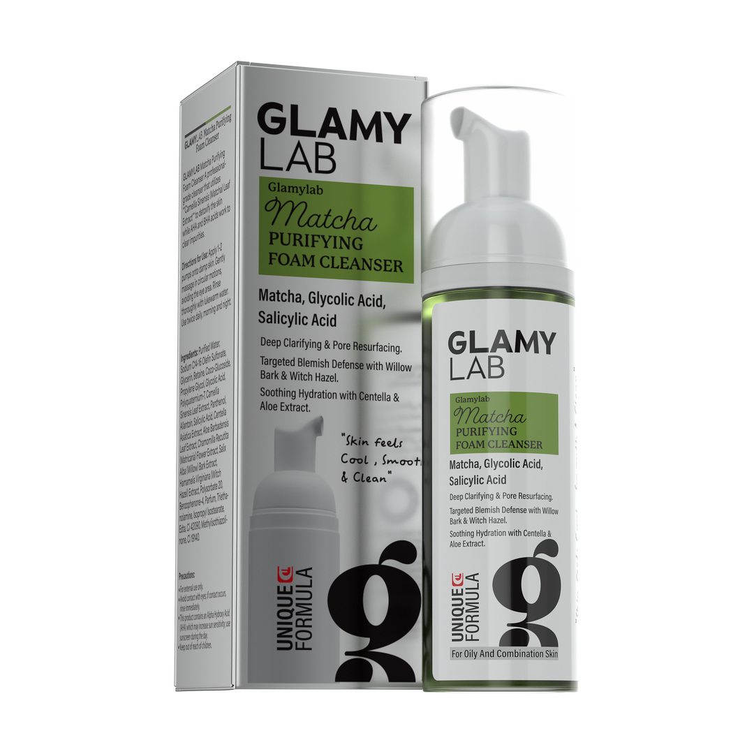 Glamy Lab Matcha Purifying Foam Cleanser