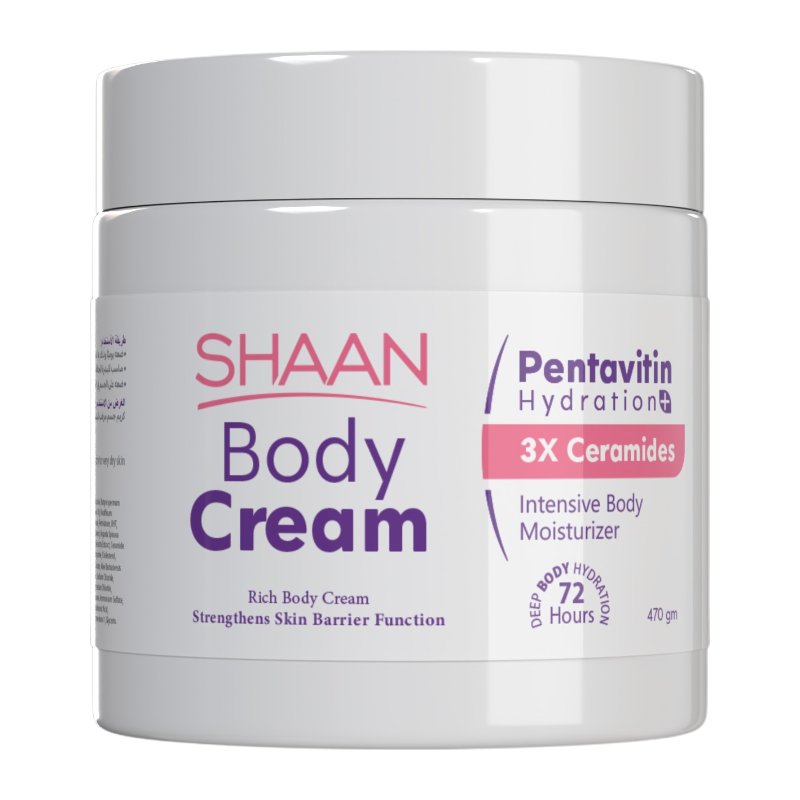 SHAAN BODY CREAM Heavy Texture Body Moisturizer 470 Gm