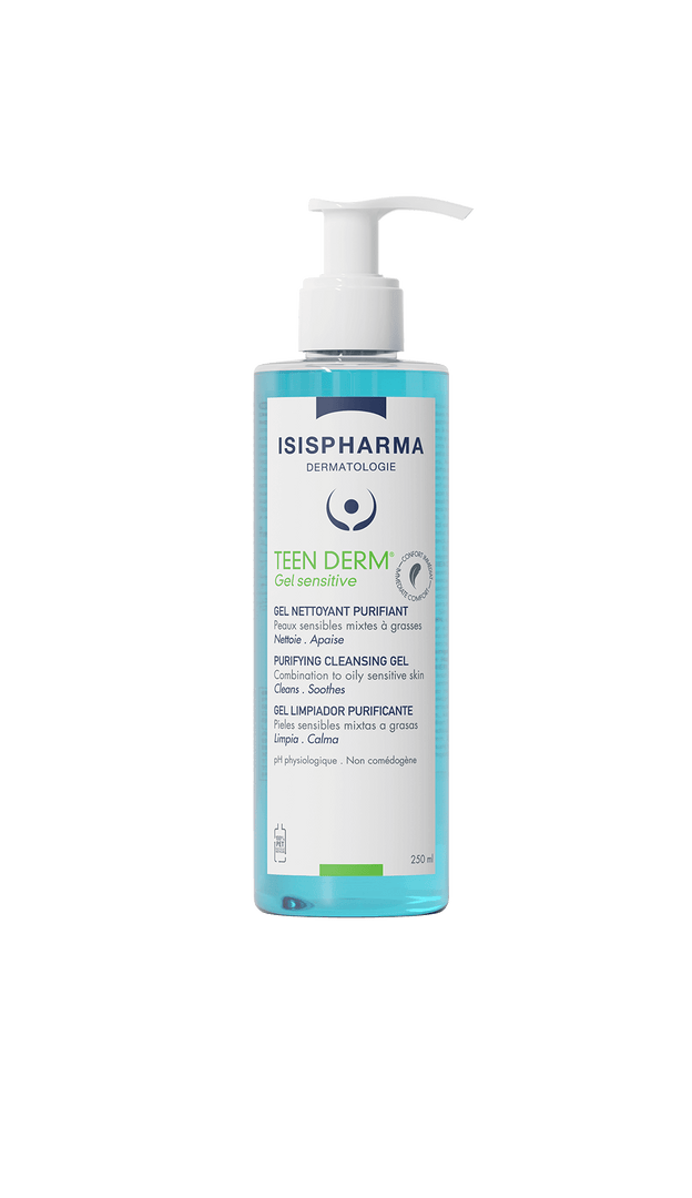 ISIS TEEN DERM GEL SENSITIVE CLEANSER 250ML