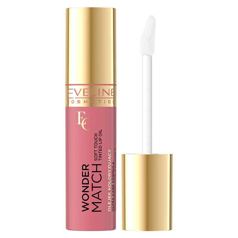 Eveline Cosmetics Wonder Match Soft touch tinted lip oil- 03 strawberry ice cream 5 ml