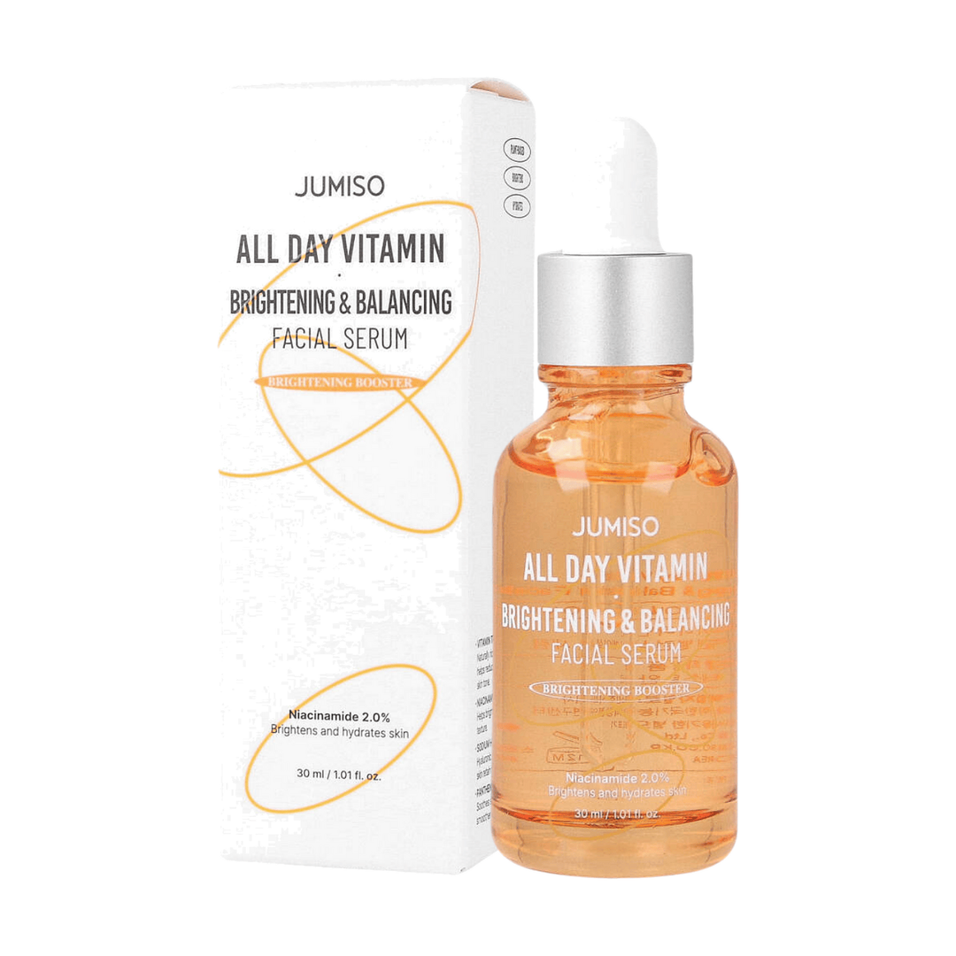 JUMISO ALL DAY VITAMIN BRIGHTENING & BALANCING FACIAL SERUM 30ML