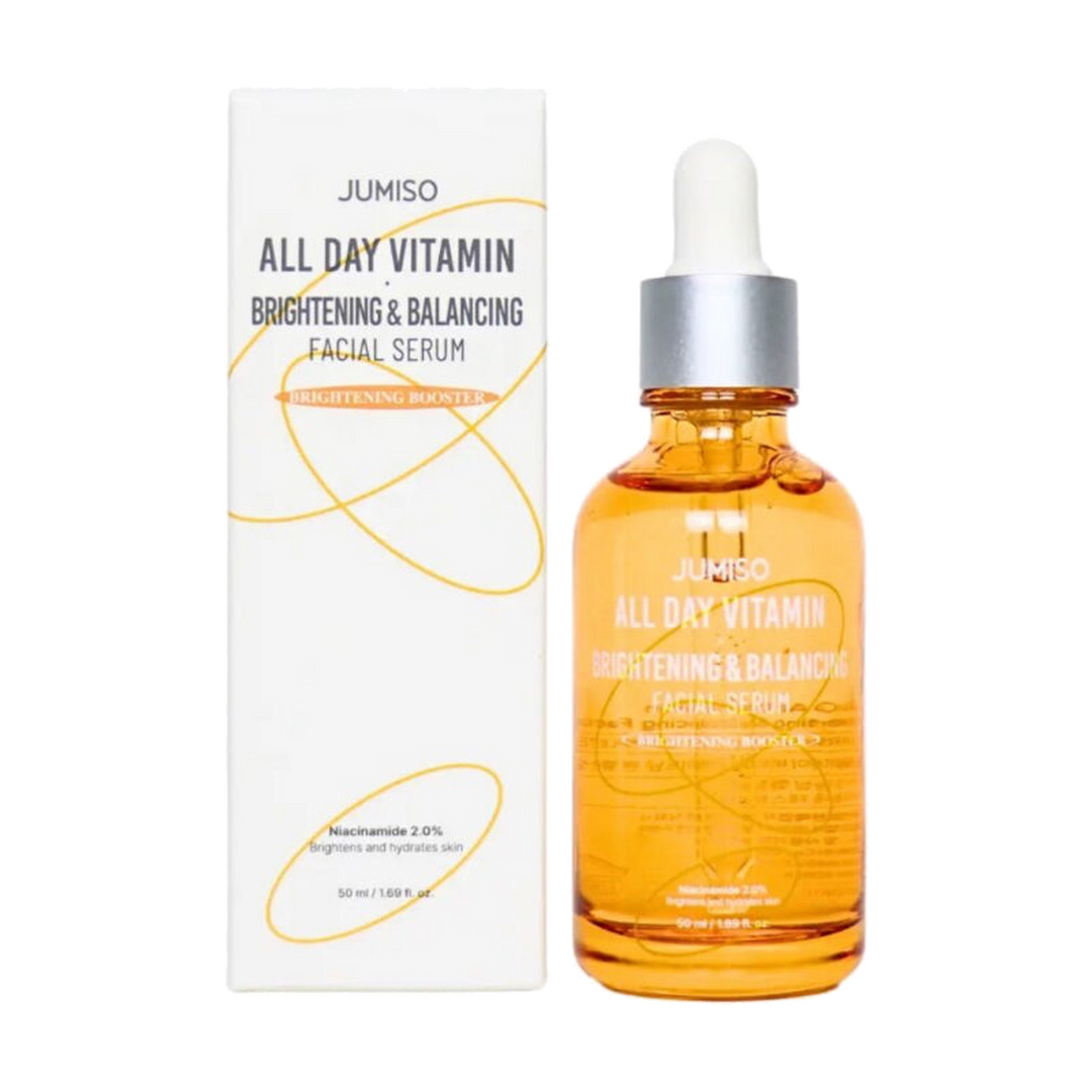 JUMISO ALL DAY VITAMIN BRIGHTENING & BALANCING FACIAL SERUM 50M