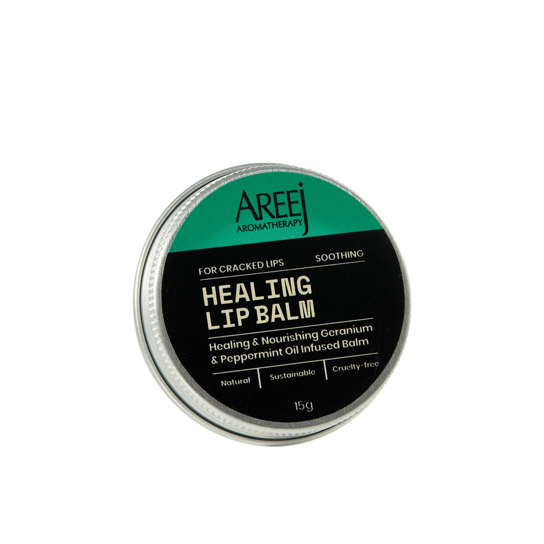 areej Lip Balm Geranium and Peppermint (15g)