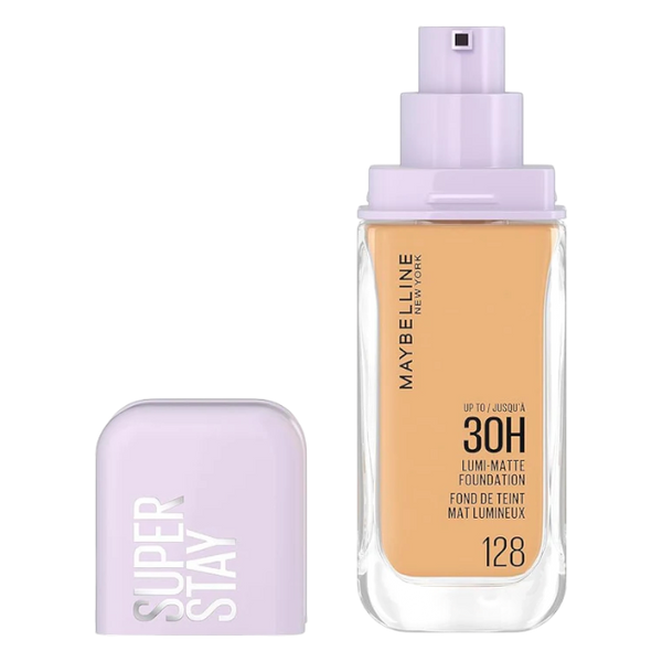MAYBELINE SUPER STAY LUMI MATTE FOUNDATION 128 - ladyy