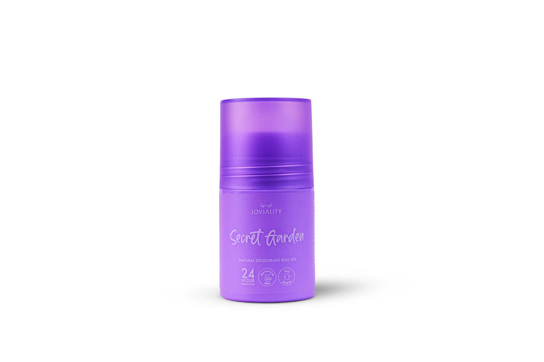 "Joviality- Secret Garden Natural Roll-On Deodorant