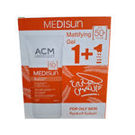 تحميل الصورة إلى عارض المعرض، ACM PROMO MEDISUN MATTIFYING GEL SPF50+ 1+1
