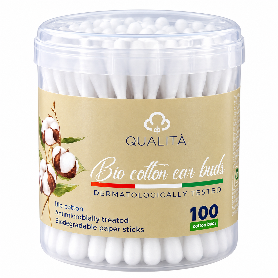 QUALITA BIO COTTON BUDS 100 PCS
