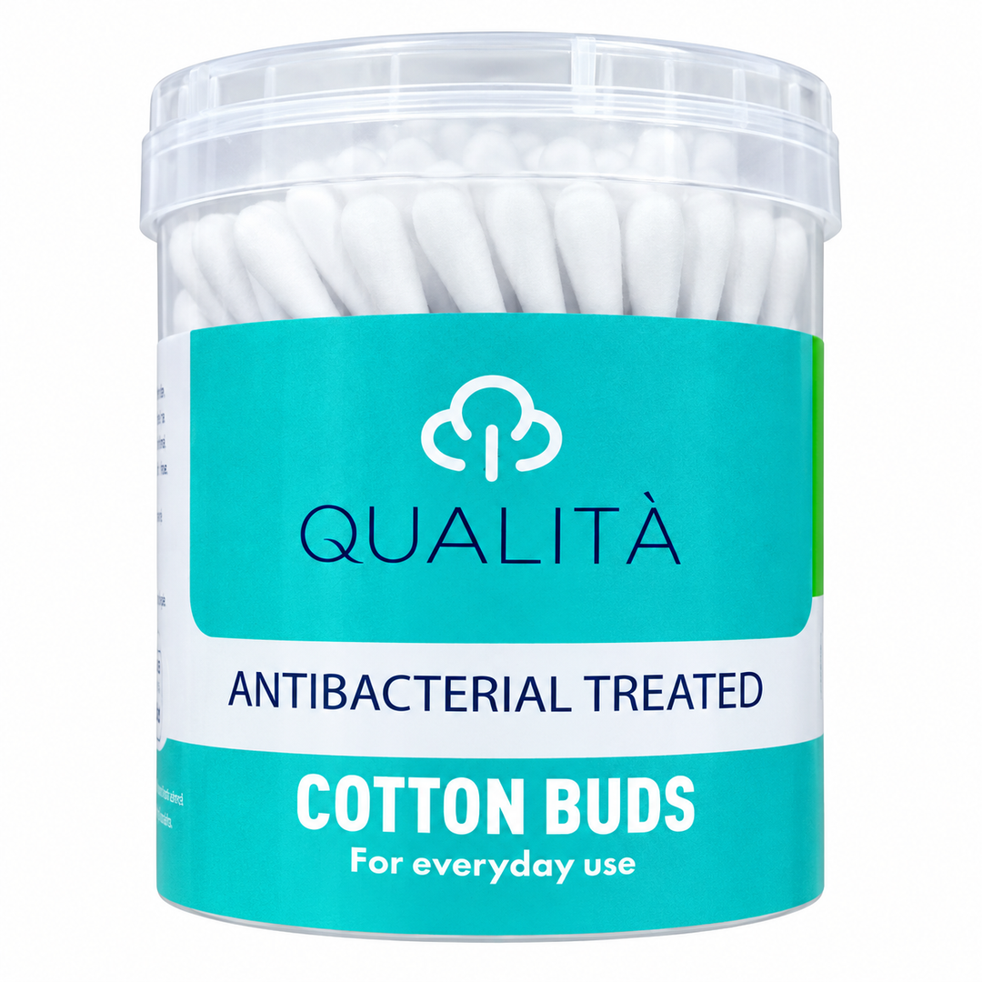 QUALITA COTTON BUDS 100 PCS CIRCLE