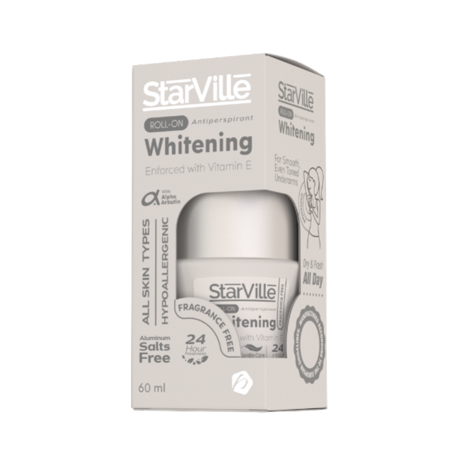 Starville Whitening Roll On Fragrance Free
