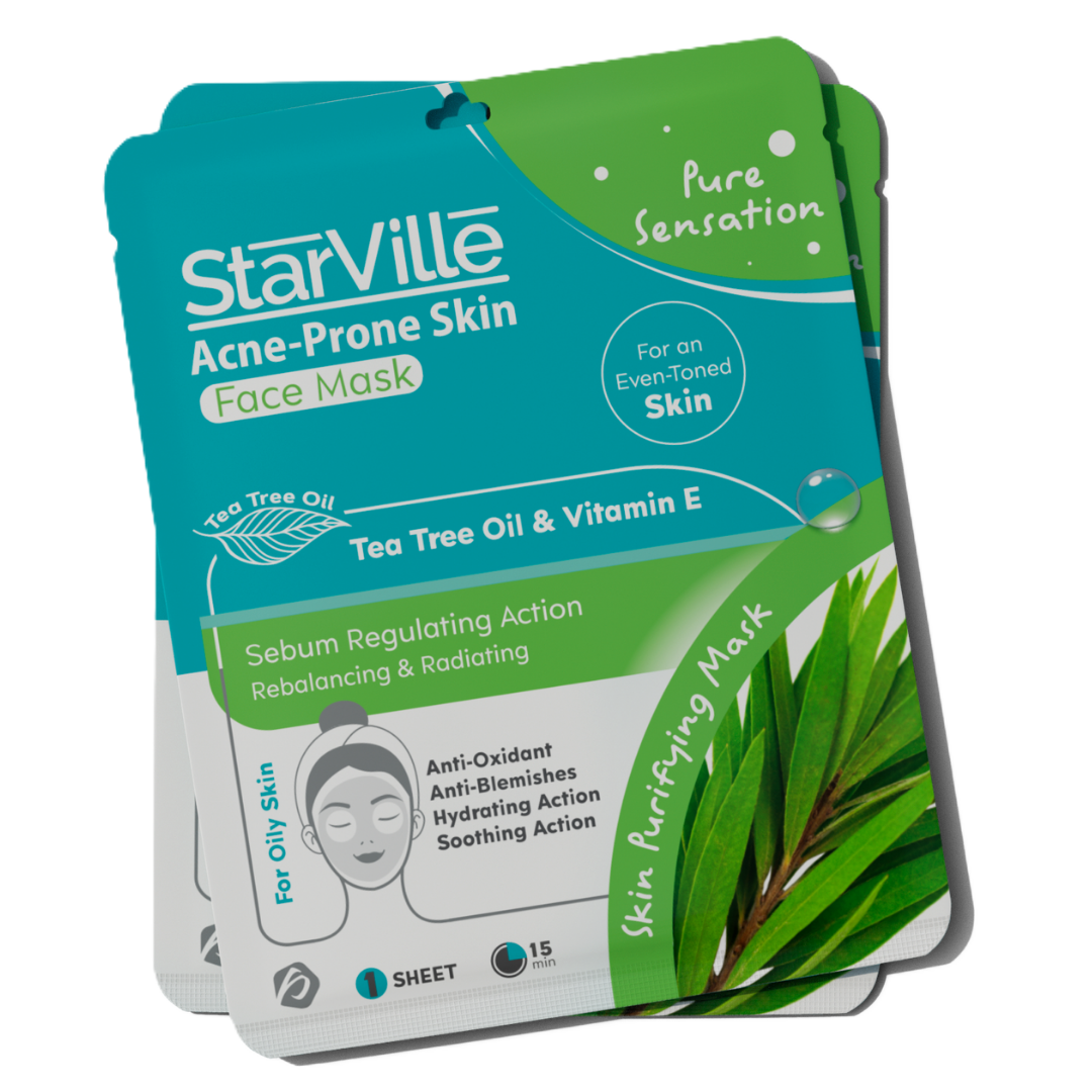 Starville Acne Prone Skin Face Mask 10 Sheets
