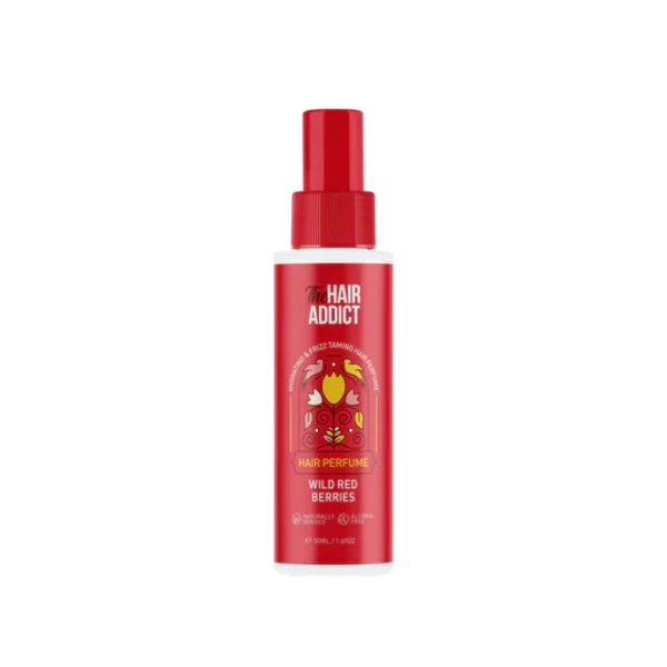 The Hair Addict Wild Red Berries Hair Perfume – 50ml - ladyy
