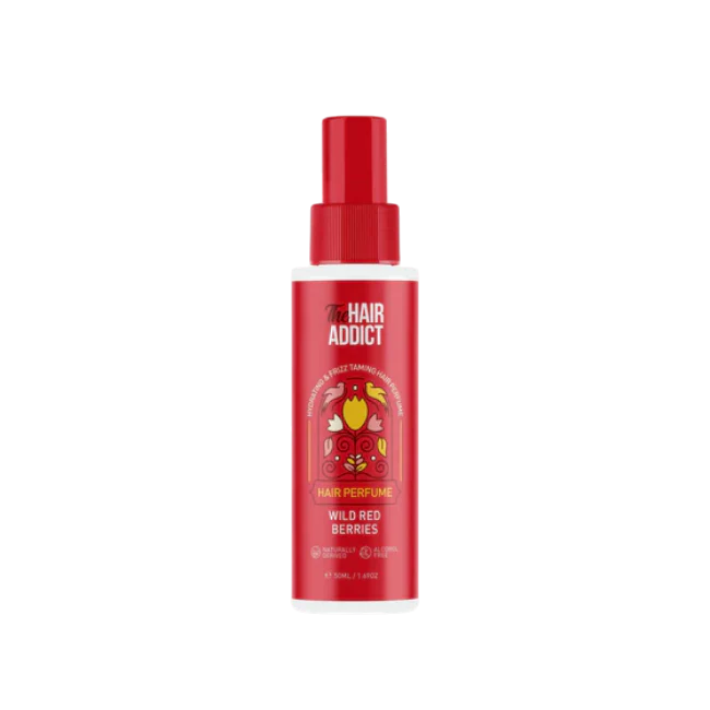 The Hair Addict Wild Red Berries Hair Perfume – 50ml - ladyy