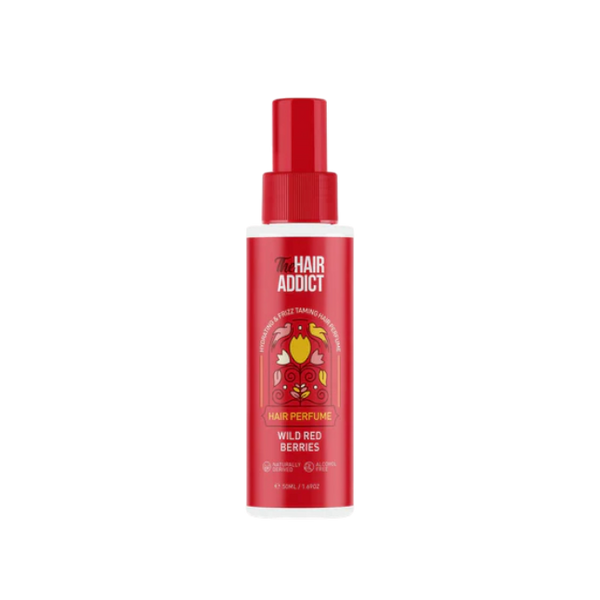 The Hair Addict Wild Red Berries Hair Perfume – 50ml - ladyy