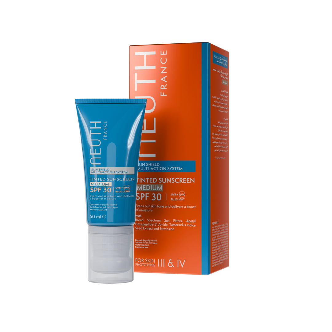 Neuth Sun Shield Multi-Action System Tinted Sunscreen SPF 30 – Medium 50 ml
