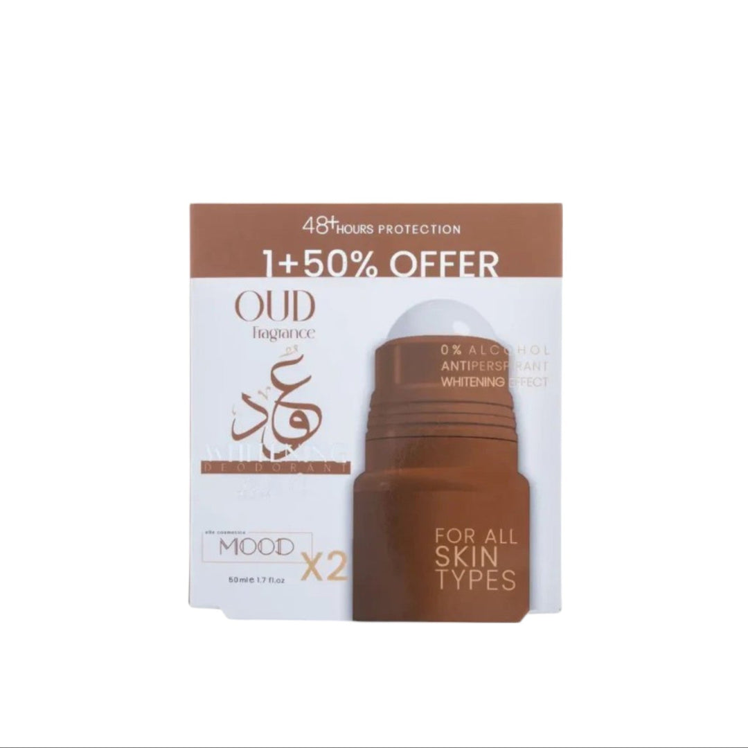 مزيل عرق مبيض مود عود رول أون عرض 1+50% 50 مل