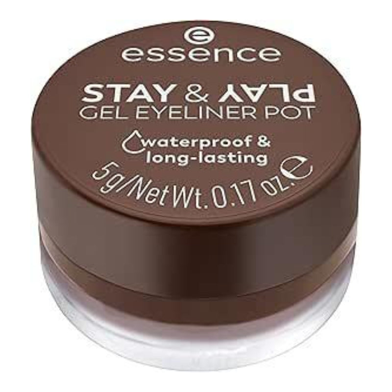ESSENCE STAY&PLAY GEL EYELINER POT 02