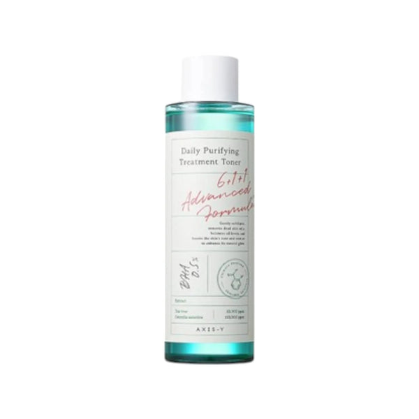 AXIS - Y - FACE TONER - 200ml - KR - W - DAILY PURIFYING TREATMENT TONE - ladyy