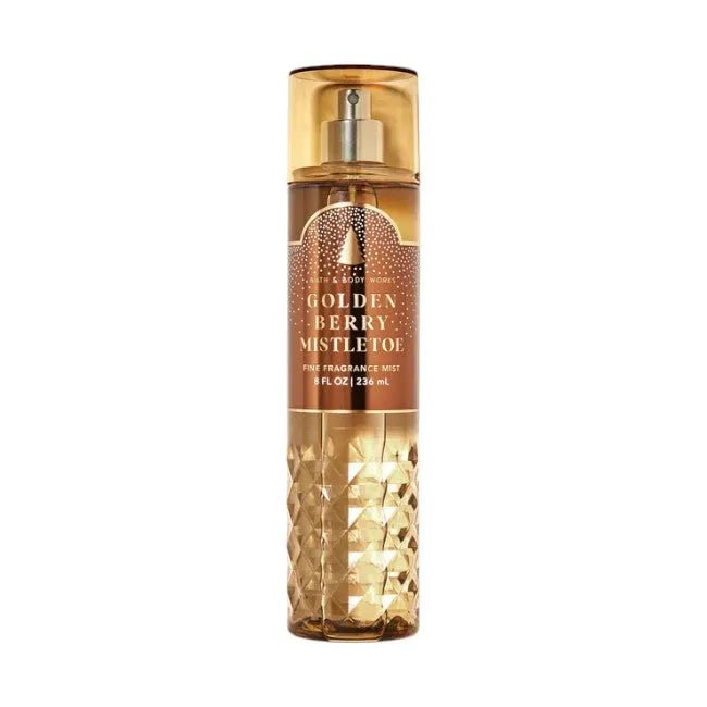BATH&BODY WORKS GOLDEN BERRY MISTLETOE MIST 236ML - ladyy