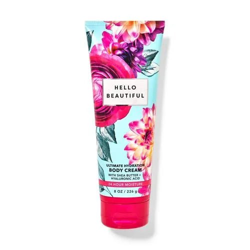 BATH&BODY WORKS HELLO BEAUTIFUL CREAM 226GM - ladyy