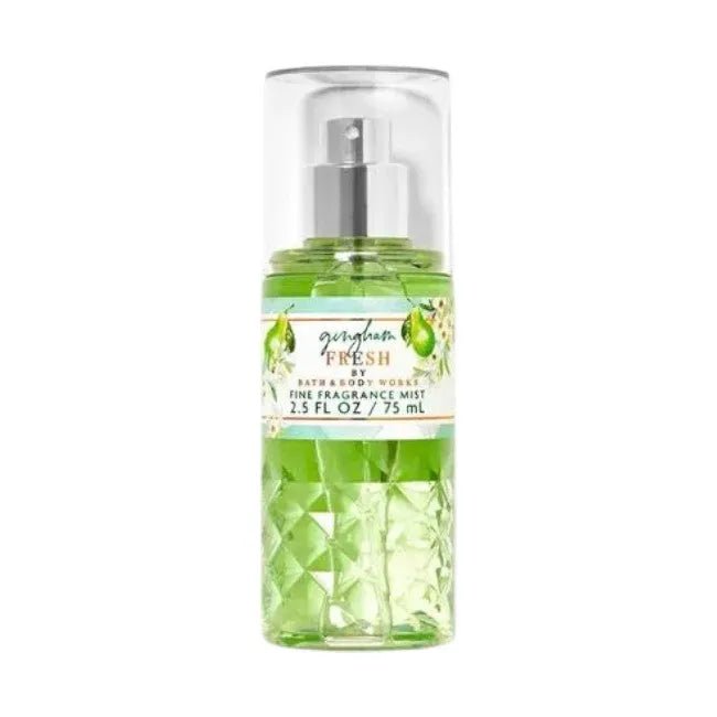 BATH&BODY WORKS TRAVEL SIZE GINGHAM FRESH MIST - ladyy